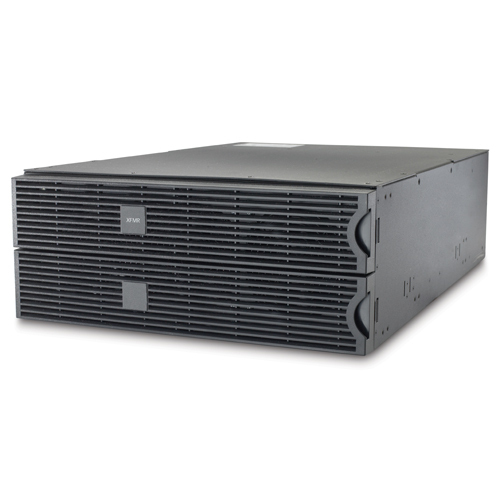 JFM Technology Front view of a vented rack mount serverstorage chassis with side handles on the front panel