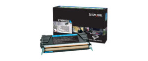 Tóner Lexmark X748H1CG cartucho de tóner 1 pieza(s) Original Cian