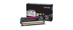 Tóner Lexmark X748H1MG cartucho de tóner 1 pieza(s) Original Magenta
