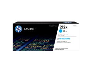 Tóner HP Cartucho de tóner original LaserJet 212X de alto rendimiento, cian