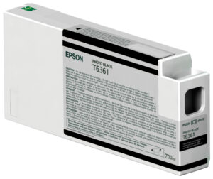 Cartucho de Tinta Epson Singlepack Photo Black T636100 UltraChrome HDR 700 ml cartucho de tinta 1 pieza(s) Original Foto negro
