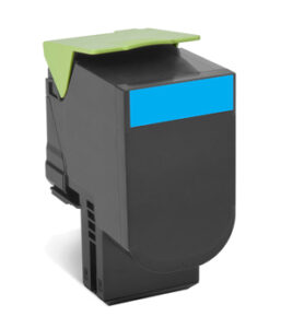 Tóner Lexmark 80C8XC0 cartucho de tóner 1 pieza(s) Original Cian