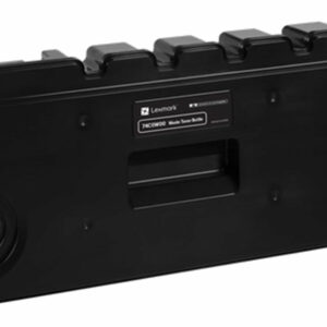 Black rectangular battery pack with a curved left edge and a small central label suggesting a modular power module