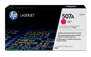Tóner HP Cartucho original de tóner magenta 507A LaserJet
