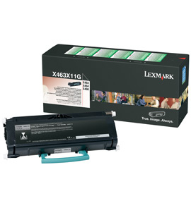 Tóner Lexmark X463X11G cartucho de tóner 1 pieza(s) Original Negro