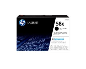 Tóner HP Cartucho original de tóner negro de alto rendimiento 58X LaserJet