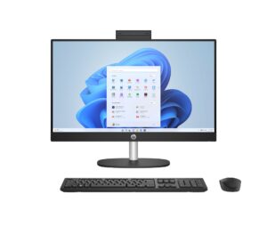 Todo en Uno HP All-in-One 24-cr0253la PC AMD Ryzen™ 5 7520U 60,5 cm (23.8″) 1920 x 1080 Pixeles 8 GB LPDDR5-SDRAM FreeDOS Wi-Fi 6 (802.11ax) Negro