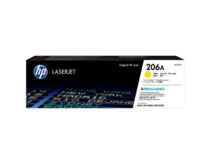 Cartucho de Tinta HP Cartucho de tóner original LaserJet 206A, amarillo