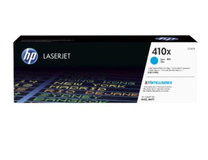 Tóner HP Cartucho de tóner original LaserJet 410X de alta capacidad cian
