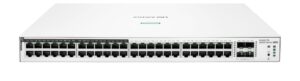 Switch Hewlett Packard Enterprise HPE Aruba Networking Networking Instant On Switch 48p Gigabit CL4 PoE 4p SFP 370W 1830