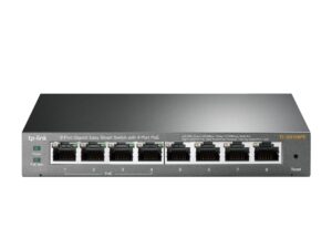 Switch TP Link TP-Link TL-SG108PE Gestionado L2 Gigabit Ethernet (10/100/1000) Energía sobre Ethernet (PoE) Negro