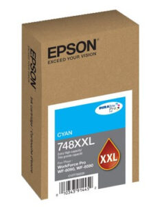 Cartucho de Tinta Epson T748XXL220 cartucho de tinta Original Extra (Súper) alto rendimiento Cian