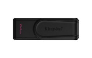 Memoria USB Kingston Technology DataTraveler Exodia S unidad flash USB 64 GB USB tipo A 3.2 Gen 1 (3.1 Gen 1) Negro