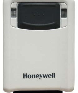 JFM Technology White honeywell wall thermostat with a dark display panel