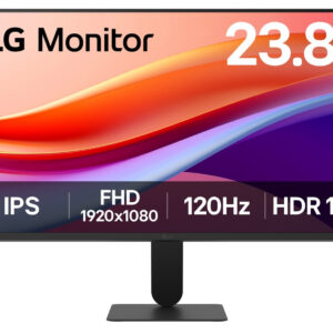 LG 238 inch LG monitor on a stand IPS panel FHD 1920×1080 120 Hz HDR10
