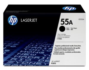 Tóner HP Cartucho original de tóner negro 55A LaserJet