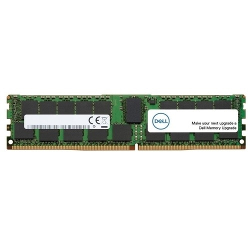 JFM Technology Pair of dell branded ddr ram memory modules with gold edge connectors and white labels against a green pcb surface