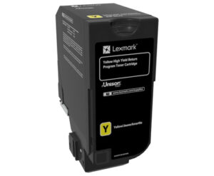 Tóner Lexmark 84C4HY0 cartucho de tóner 1 pieza(s) Original Amarillo