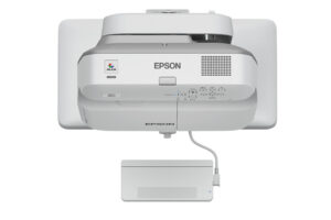 Proyector Epson BrightLink 695Wi+ Proyector de tiro ultra corto 3500 lúmenes ANSI 3LCD WXGA (1280×800) Gris, Blanco