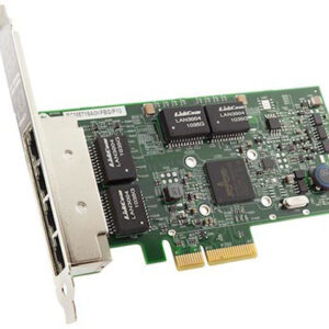 Green circuit board expansion card with a metal IO bracket and a gold PCIe edge connector