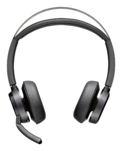 Audífono HP Poly Auriculares Voyager Focus 2 con certificación de Microsoft Teams con base de carga