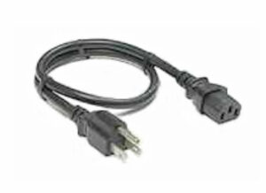 Honeywell 9000A066CBLPWRAC cable de alimentación Negro Enchufe de alimentación tipo B Acoplador C14