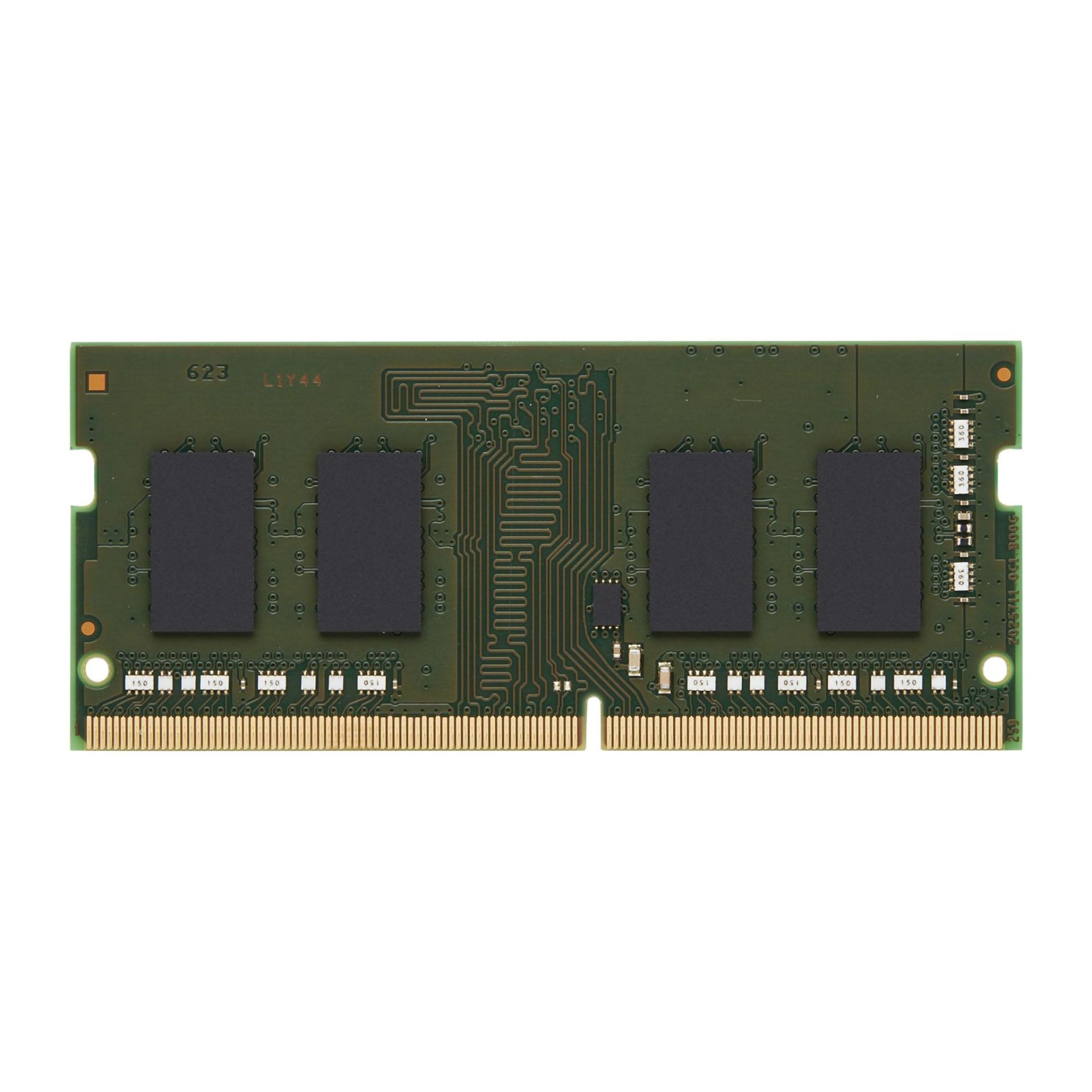 JFM Technology Green printed circuit board with a gold plated edge connector along the bottom edge and several black integrated circuits nearby detailing traces and components on a sparse board