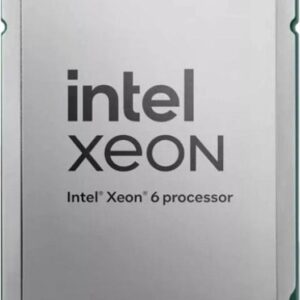 JFM Technology Intel xeon 6 processor housed in a metal cpu square with branding text visible on the top surface