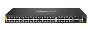 Switch Hewlett Packard Enterprise HPE Aruba Networking CX 6200F 48G Class-4 PoE 4SFP+ 370W Switch