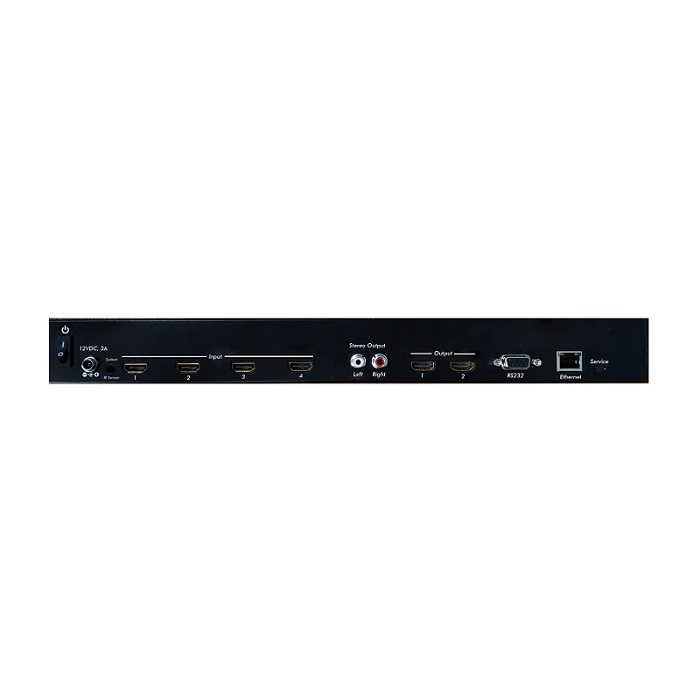 Procesador 4X2 Muxlab DE Video Hdmi vista 2 JFM Technology Procesador 4x2 muxlab de video hdmi vista 2