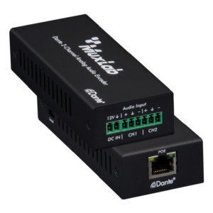 Encoder DE Audio Dante 2 Canales Poe Muxlab 500551