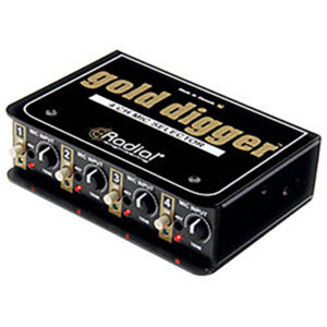 Selector Radial Microfono DE 4 Canales