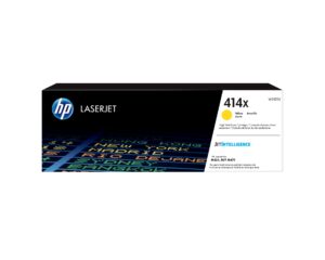 Cartucho de Tinta HP Cartucho de tóner original de alto rendimiento LaserJet 414X amarillo