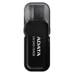 Memoria USB ADATA UV240 unidad flash USB 64 GB USB tipo A 2.0 Negro