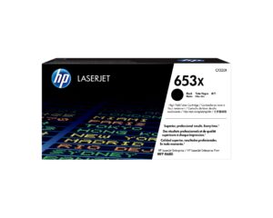 Tóner HP Cartucho de tóner original 653X LaserJet de alta capacidad negro