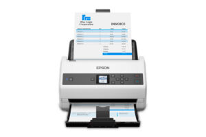 Escáner Epson WorkForce B11B251201 escáner Escáner alimentado con hojas 600 x 600 DPI A4 Gris, Blanco