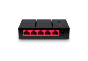 Switch TP Link Mercusys MS105G dispositivo de redes No administrado Gigabit Ethernet (10/100/1000) Negro
