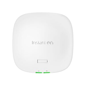 Hewlett Packard Enterprise HPE Networking Instant On AP21 (RW) Dual Radio 2×2 Wi-Fi 6 Access Point