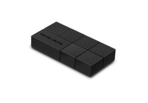 Switch TP Link Mercusys MS108G dispositivo de redes No administrado Gigabit Ethernet (10/100/1000) Negro
