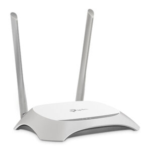 TP Link TP-Link TL-WR840N router inalámbrico Ethernet rápido Banda única (2,4 GHz) Gris, Blanco