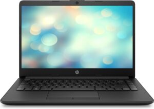 Portátil HP Laptop 14-cf2089la Intel® Celeron® N N4020 Computadora portátil 35,6 cm (14″) 4 GB DDR4-SDRAM 256 GB SSD Wi-Fi 4 (802.11n) FreeDOS Negro