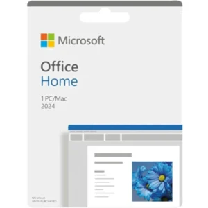 Microsoft office home 2024 software packaging for 1 pcmac