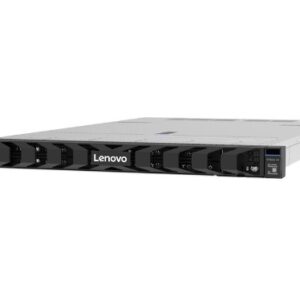 JFM Technology Lenovo 1u rack mounted server with eight hot swappable drive bays on the front panel