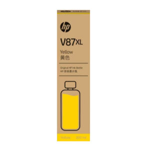 Suministro de Impresión HP Botella de Tinta HP V87XL Amarillo 500ml