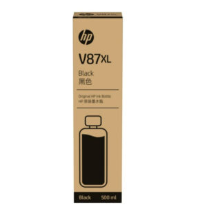 Suministro de Impresión HP Botella de Tinta HP V87XL Negro 500 ml