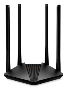 TP Link Mercusys MR30G router inalámbrico Gigabit Ethernet Doble banda (2,4 GHz / 5 GHz) Negro