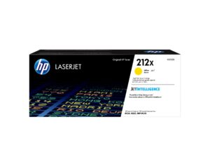 Tóner HP Cartucho de tóner original LaserJet 212X de alto rendimiento, amarillo