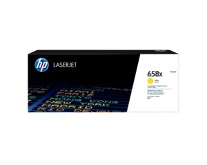 Tóner HP Cartucho de tóner original LaserJet 658X de alto rendimiento, amarillo