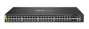 Switch Hewlett Packard Enterprise HPE Aruba Networking CX 6200F 48G Class-4 PoE 4SFP+ 740W Switch