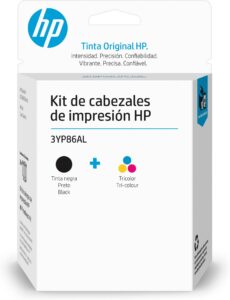 Repuesto para Impresora HP Kit de cabezales de impresión GT 3YP86AL, negro/tricolor